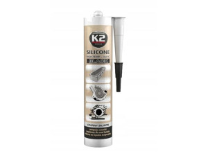 K2 Silikon czarny, +350°C, 300 g