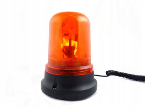 Lampa Kogut Pomarańczowy Ostrzegawczy 12/24v H1