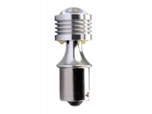 Żarówka P21w Ba15s 4xled Amber Platinum Osram