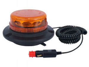 Lampa Ostrzegawcza Diodowa Kogut 12 Led 12/24v Fv