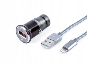 Ładowarka Samochodowa Myway Usb +kabel 12/24v 36w