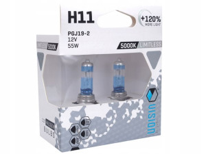 Żarówki Vision Arctic White H11 12v 55w +120%