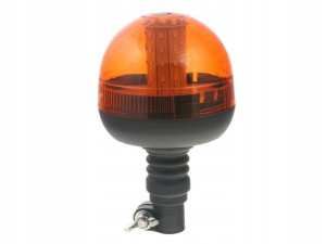 Lampa Błyskowa Pomarańczowa Na Trzpień Led 12/24v