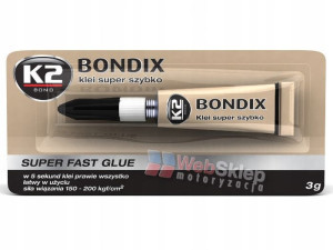 K2 Bondix Klej Do Plastiku Drewna Gumy Mocny 3 G