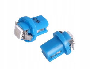 Żarowki Led R5 Bax B8.5d 12v Niebieskie 0.15w Smd