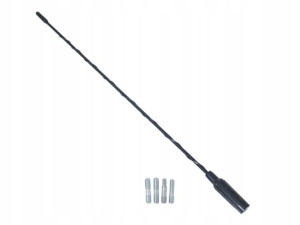 Maszt Antenowy Antena Do Radia 41cm 4 Adaptery Fv