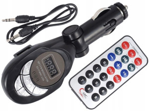 Transmiter Fm Mp3 Wma Usb Kart Karty Sd Mmc Pilot