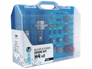Zasobnik Żarówek W Etui H4 + H4 2x H4 12v 60/55w