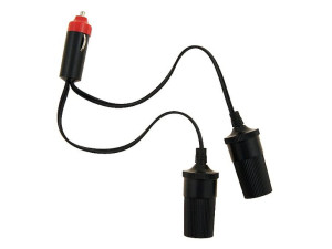 Dwójnik Rozgałęziacz Z Przewodem 12v 2x15 Cm Fv