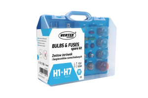 Zasobnik Z Żarówkami H1+h7 Box 18 Elementów 12v