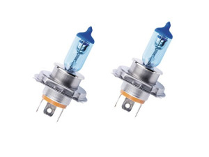 Żarówki Żarówka H4 12 V 55/60w Białe Super 2 Szt