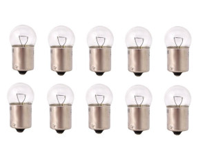 Żarówki G18 R10w 12v 10w Ba15s Postojówka 10 Szt.