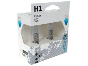 Żarówki Arctic White H1 12v 55w 90% Światła Biała