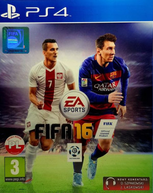 Ps4 Fifa 16 / Nowa / Folia / Polska Dystrybucja