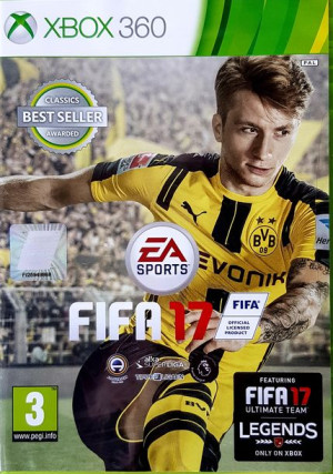 Xbox360 Fifa 17 / Nowa / Folia
