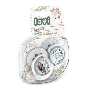 Lovi Smoczek uspokajający dynamiczny 3-6 m Wild Soul Boy 2 szt 22/883
