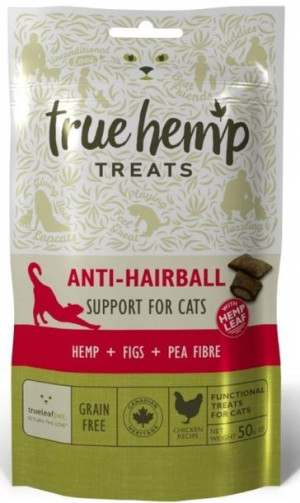 True Hemp Przysmaki Konopne Dla Kota Odkłaczające