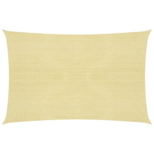 Lumarko Żagiel przeciwsłoneczny, 160 g/m², beżowy, 2x3 m, HDPE