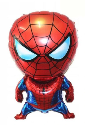 Balon 22" Spiderman Czer. Błyszczący