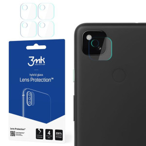 Szkło hybrydowe na obiektyw aparatu 3MK Lens Protection Google Pixel 4a [4