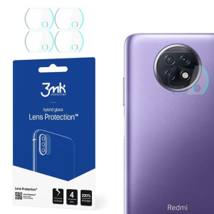Szkło hybrydowe na obiektyw aparatu 3MK Lens Protection Redmi Note 9T 5G [4