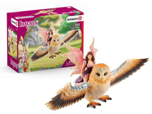 Schleich 70713 Elf Lecący na Brokatowej Sowie Bayala