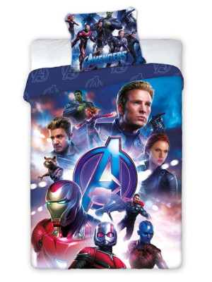 Pościel bawełna 140x200+1p70x90 Avengers