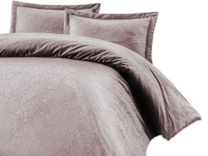 Pościel satyna bawełniana(P) SAL LIGHT LILA/160x200 LUXURY PREMIUM