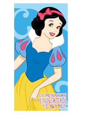 Ręcznik bawełniany 70x140 Księżniczki Disney Śnieżka