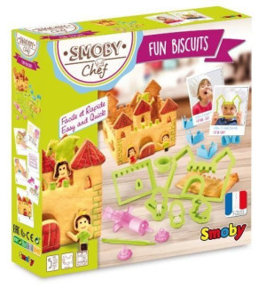 SMOBY CHEF zestaw do pieczenia foremki do ciastek