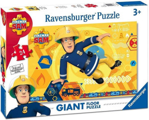 RAVENSBURGER Puzzle Podłogowe Strażak Sam 24el.  054466