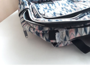 Outlet Backup Lekki Plecak Szkolny Młodzieżowy Zygzaki