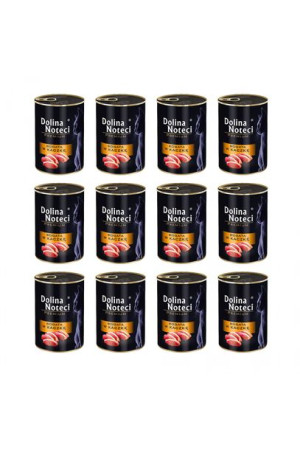Pakiet Dolina Noteci Premium Bogata w Kaczkę 12x400 G
