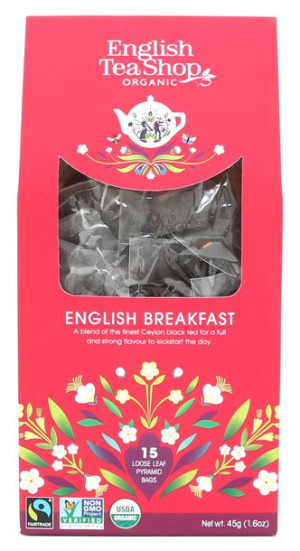 Herbata English Tea Shop  English Breakfast 45g – 15 piramidek