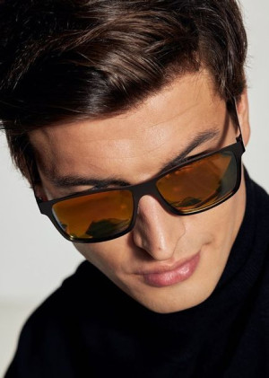 Polariss 818 POM - Okulary przeciwsłoneczne unisex metalowe polaryzacyjne p