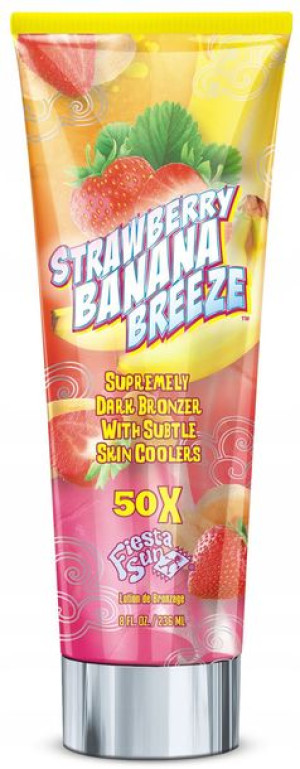 Truskawkowo bananowy bronzer opalania Fiesta Sun
