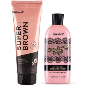 Tannymaxx Super Brown Tanning Bronzer + krem nogi