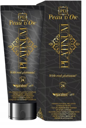 Peau d'Or Platinum 28% ciemniejsza opalenizna krem
