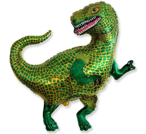 Balon Foliowy Tyranozaur 14" Zielony