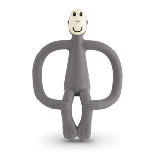 Gryzak masujący eko szczoteczka Grey Matchstick Monkey