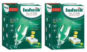 Tabletki do zmywarek LUDWIK ALL IN ONE 120 szt x 2