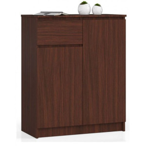 Komoda K80 2 Drzwi 1 Szuflada Wenge