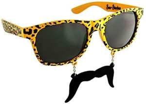 Okulary Przeciwsłoneczne Leopard Z Wąsem