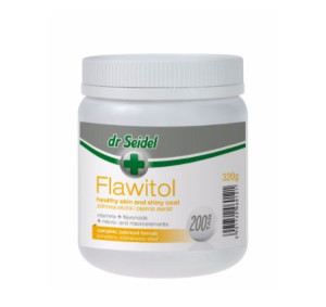 FLAWITOL dla psów z problemami skórnymi 200 tabletek