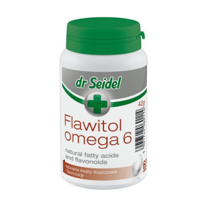 FLAWITOL OMEGA 6 skóra i sierść 60 kapsułek