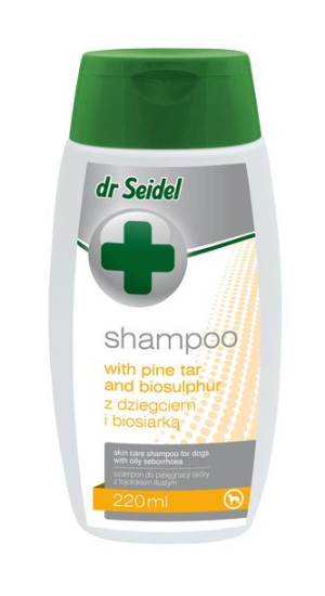 DR SEIDEL SZAMPON z dziegciem i biosiarką 220 ml