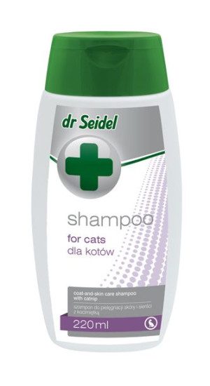 DR SEIDEL SZAMPON pielęgnacyjny dla kotów 220ml