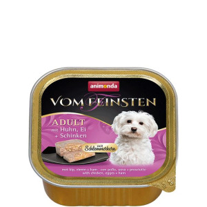 ANIMONDA Vom Feinsten Gourmet Centre szalka z kurczakiem, jajkiem i szynką