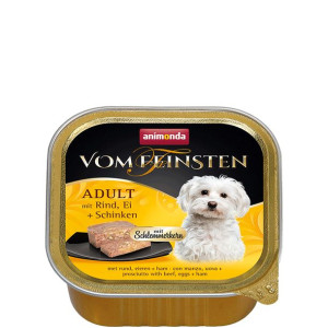 ANIMONDA Vom Feinsten Gourmet Centre szalka z wołowiną, jajkiem i szynką 15
