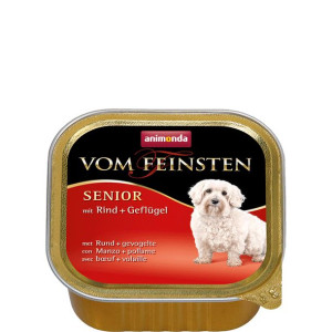 ANIMONDA Vom Feinsten Senior szalka z wołowiną i kurczakiem 150g